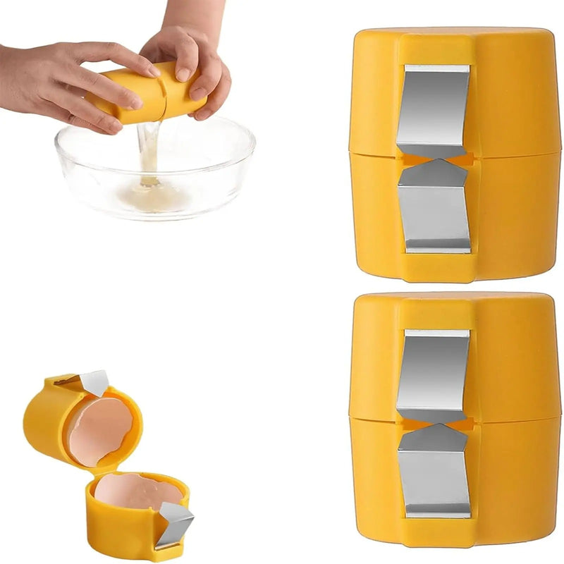 Multifunctional Egg Shell Opener Gadget for Raw Egg