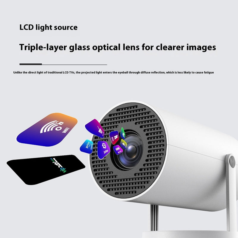 Portable Projector Small Straight Projector