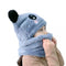 Winter Baby Cap & Scarf Set – Soft Velvet Cartoon Design