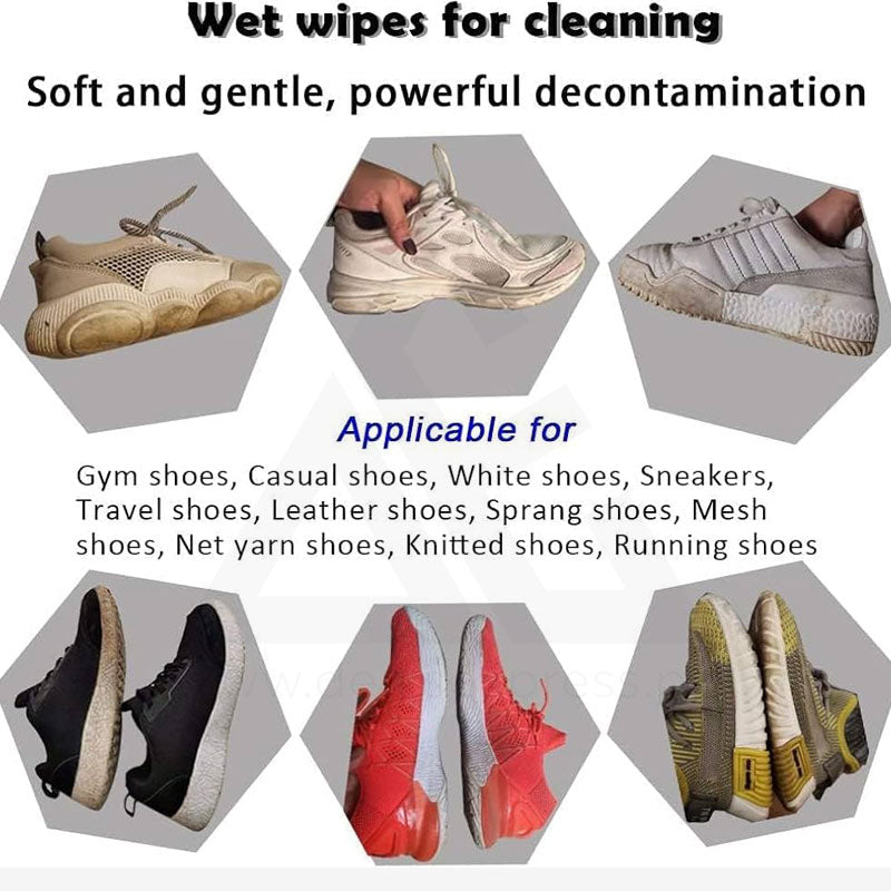 Instant Shoe Cleaning Wipes