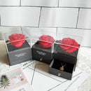 Best Wishes Flower Ring Holder Box – Premium Gift Set