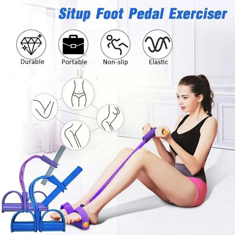 Pedal Resistance Band – Durable & Versatile Fitness Tool