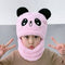 Winter Baby Cap & Scarf Set – Soft Velvet Cartoon Design