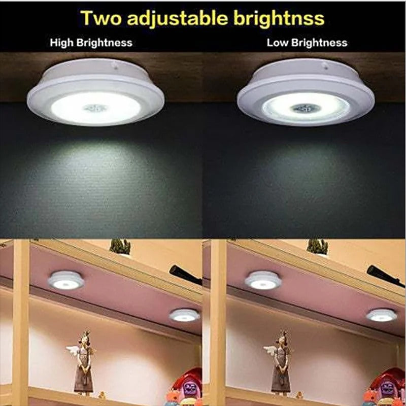 Tap LED Light with Remote Control – Multifunctional & Easy-to-Install
