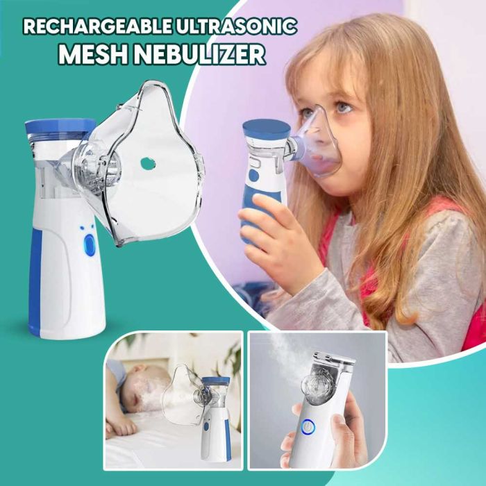 Portable Nebulizer: Silent, Compact, and Effective Respiratory Relief