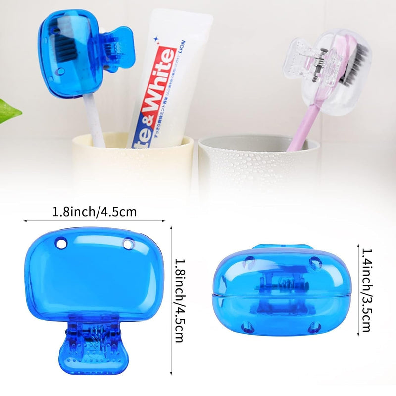 Travel Toothbrush Head Covers – Keep Your Toothbrush Clean & Hygienic On-the-Go!
