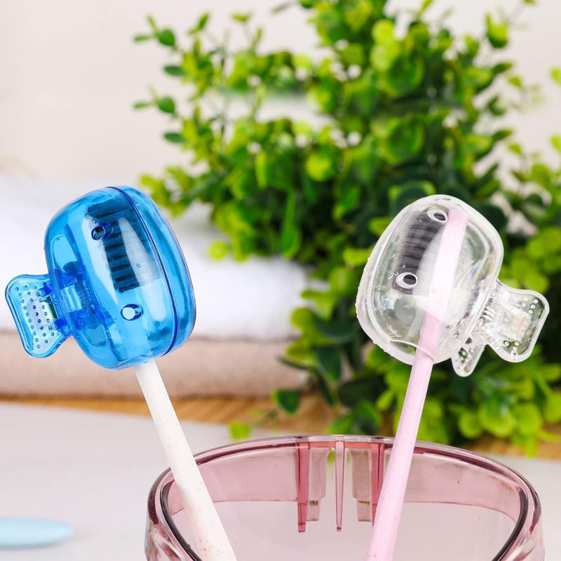 Travel Toothbrush Head Covers – Keep Your Toothbrush Clean & Hygienic On-the-Go!